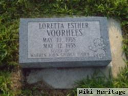 Loretta Esther Voorhees