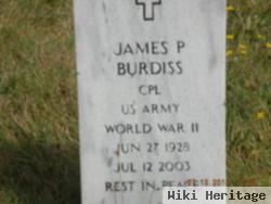 James P Burdiss