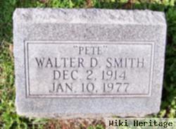 Walter D. "pete" Smith