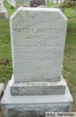 Maud L Whitten Church