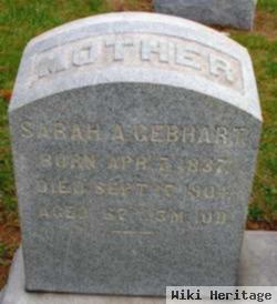 Sarah Ann Klinger Gebhart