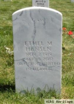 Ethel Marie Grannis Hansen