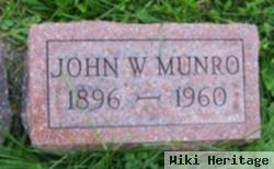 John W Munro