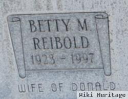 Betty M Reibold