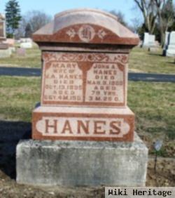 John A Hanes