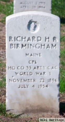 Richard H Birmingham