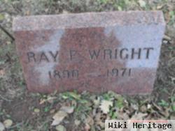 Ray Elbert Wright