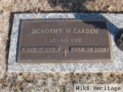Dorothy M. Woodcock Carden