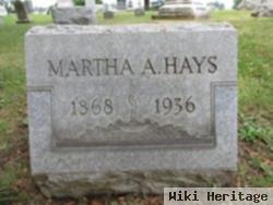 Martha A Hays