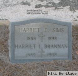 Harriett E Sims