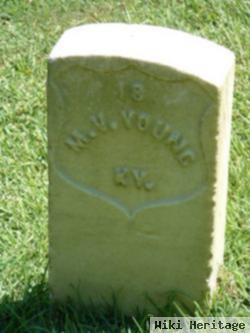 Pvt M. V. Young