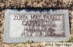 Zona Mae Farris Carpenter