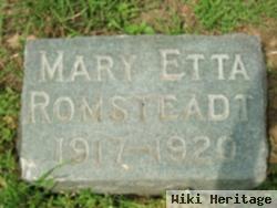 Mary Etta Romsteadt