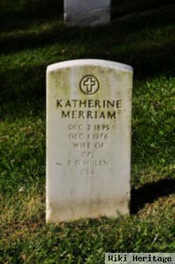 Katherine Merriam Hulen