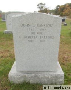 John J Ranslow