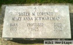 Sr M. Lorenzo (Mary Anna) Schwarzman
