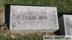 Fuller Hess