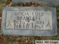 Docia Cole Bramlett