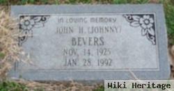 John H "johnny" Bevers