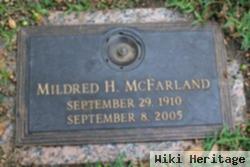 Mildred H Mcfarland