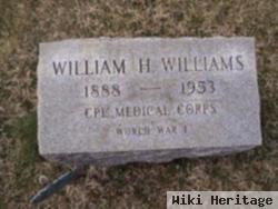 Corp William Howard Williams