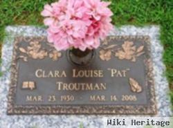 Clara Louise "pat" Troutman