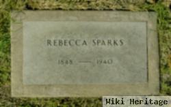 Rebecca Jane Sitton Sparks