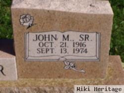 John Martin Fisher, Sr