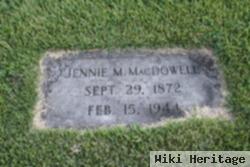 Jenice U "jennie" Munger Macdowell