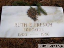 Ruth E French