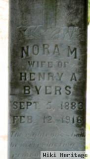 Nora M Byers