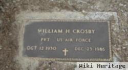 William H Crosby