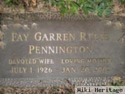 Elizabeth Fay Reese Pennington