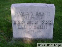 Frances Virginia Hackney Hackett