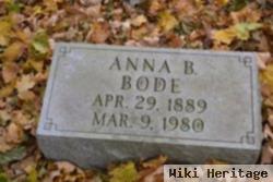 Anna B Bode