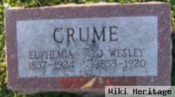 John Wesley Crume