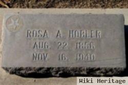 Rosanna "rosa" Hunter Hobler