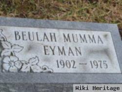 Beulah Mumma Eyman