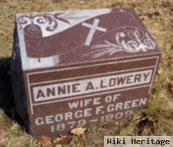 Anna Agnes "annie" Lowery Green