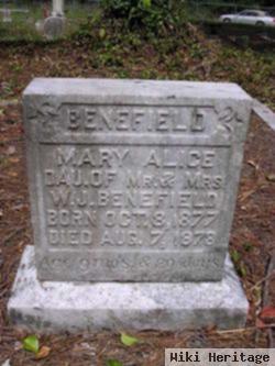 Mary Alice Benefield