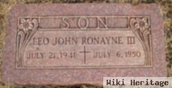 Leo John Ronayne, Iii