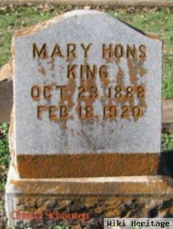 Mary Hons King