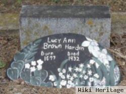 Lucie Ann Brown Hardin