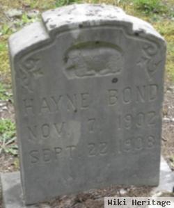 Hayne Bond