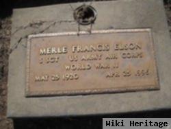 Merle Francis Elson