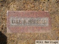 Lula B. Harrold