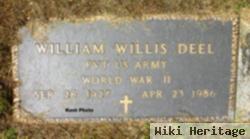 Pvt William Willis Deel