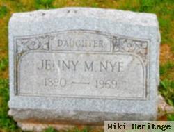 Jenny M Nye