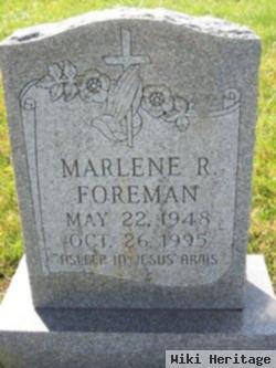 Marlene R Foreman