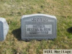 Bertha M Hein